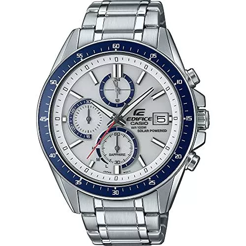 Casio Uhren CASIO Herren. Chronograph Quartz Uhr mit Edelstahl Armband EFS-S510D-7BVUEF