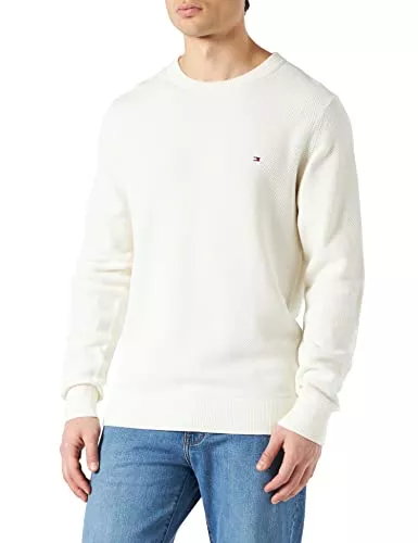 Tommy Hilfiger Pullover & Strickmode Tommy Hilfiger Herren Structure Crew Neck Pullover