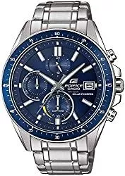 Casio Uhren CASIO Herren Chronograph Solar Uhr mit Edelstahl Armband EFS-S510D-2AVUEF