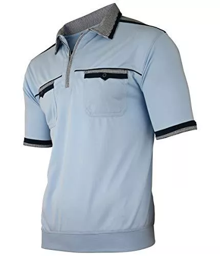 Soltice Poloshirts Soltice Herren Kurzarm Poloshirt, Polohemd, Gestreifte Blousonshirt mit Brusttasche aus Baumwoll-Mix, Größe M bis 3XL