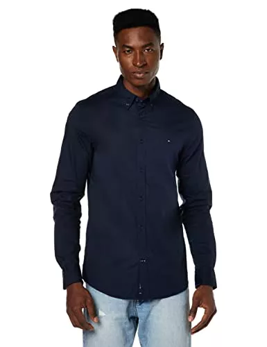 Tommy Hilfiger Hemden Tommy Hilfiger Herren Core Stretch Slim Poplin Shirt Freizeithemd