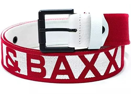 Cipo &amp; Baxx Gürtel Herren Echt-Leder Gürtel RBC by Cipo Baxx Ledergürtel Stoff Genuine Leather Dope