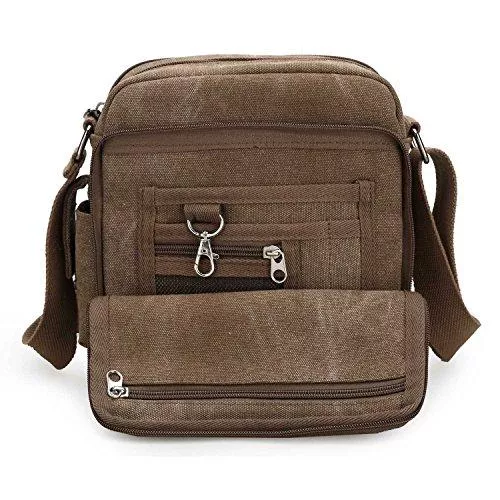 MeCooler Taschen & Rucksäcke MeCooler Schultertasche Canvas Umhängetasche Designer Marken Reisetasche Taschen für Männer Schule Retro Weekender Freitag Handtaschen Günstig Messenger Strandtasche Sporttasche Reisetaschen