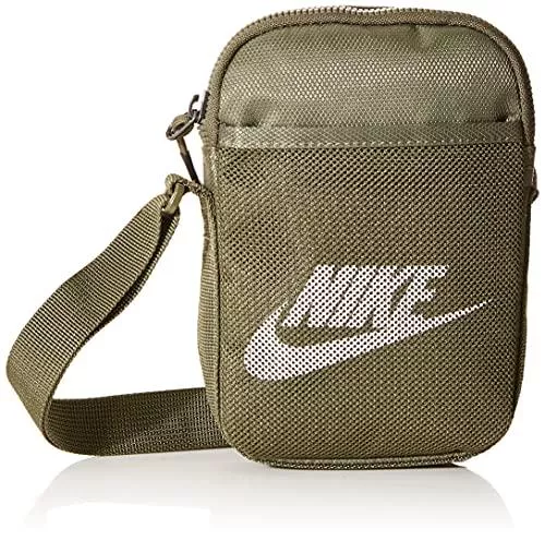 Nike Taschen & Rucksäcke Nike Unisex-Adult Umhängetaschen-ba5871 Carry-On Luggage, Medium Olive/Medium Olive/Light Orewood Brown, One Size