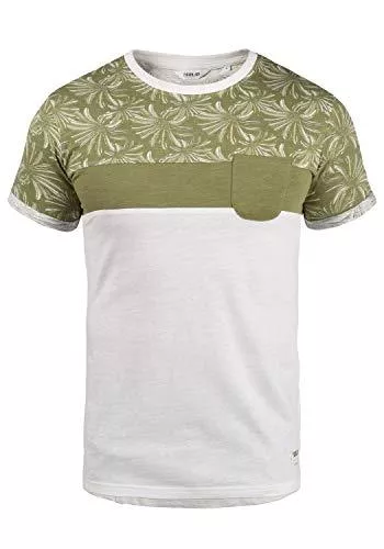 !Solid T-Shirts !Solid Florian Herren T-Shirt Kurzarm Shirt Rundhalsausschnitt