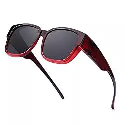 SIPHEW Sonnenbrillen & Zubehör SIPHEW Überzieh Sonnenbrille Polarisierte für Brillenträger Aufsatz Über Normale Brille mit 100% UV-Schutz Clip on Sonnenbrille