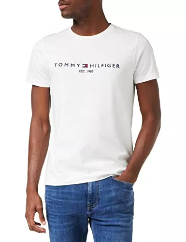 Tommy Hilfiger T-Shirts Tommy Hilfiger Herren Tommy Logo Tee T-Shirt