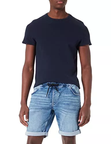 TOM TAILOR Shorts TOM TAILOR Denim Herren Regular Fit Jogg Denim Bermuda Shorts