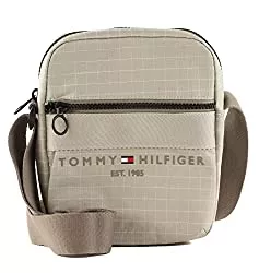 Tommy Hilfiger Taschen & Rucksäcke Tommy Hilfiger TH Established Mini Reporter Stone