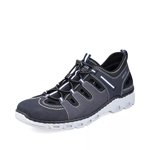 Rieker Flache Schuhe Rieker Herren Slipper 14507, Männer Slip On,lose Einlage