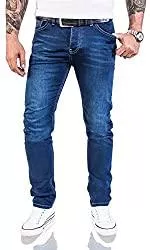 Rock Creek Jeans Rock Creek Designer Herren Jeans Hose Stretch Jeanshose Basic Slim Fit