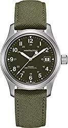 Hamilton Uhren Hamilton Armbanduhr Khaki Field Mechanical 38 mm Grün H69439363