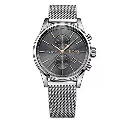 BOSS Uhren BOSS Herren Chronograph Quarz Armbanduhr mit Edelstahlarmband