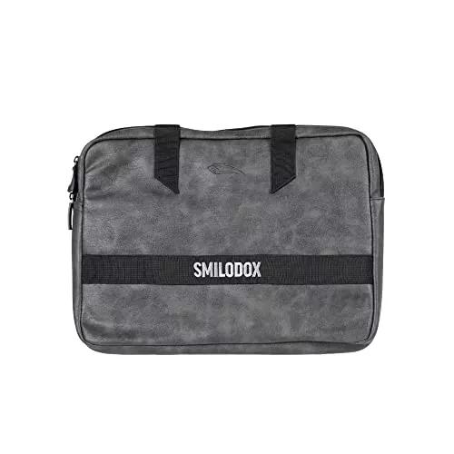 SMILODOX Taschen & Rucksäcke SMILODOX Unisex Laptoptasche Portland - Kunstleder Laptop Tragetasche Messenger Tasche Hülle mit Griff