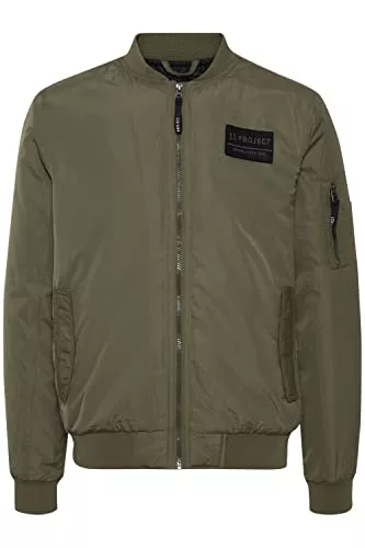 11 Project Jacken 11 Project PRMartins Herren Bomberjacke Übergangsjacke Jacke Blouson gefüttert mit Rippkragen Regular Fit