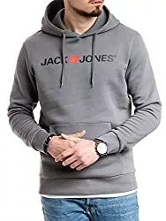 JACK &amp; JONES Kapuzenpullover JACK &amp; JONES Herren Jjecorp Logo Sweat Hood Noos Kapuzenpullover