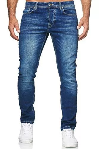 MERISH Jeans MERISH Jeans Herren Destroyed Hose Jeanshose Männer Slim Fit Stretch Denim 2081-1001