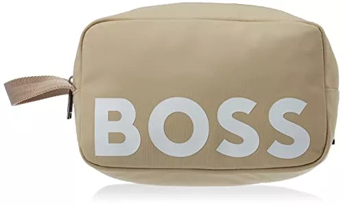 BOSS Taschen & Rucksäcke BOSS Herren Catch Washbag Kulturbeutel aus recyceltem Nylon mit Logo Größe