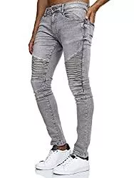 Indicode Jeans Indicode Herren Boston Jeanshose aus Baumwoll-Mischung mit 5 Taschen | Denim Herrenjeans
