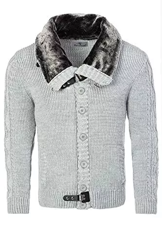 Karl´s Strickjacken Karl´s People Herren Strickjacke Pullover Cardigan