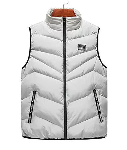 DSJJ Westen Herren Weste Bodywarmer Steppweste Funktionsweste Outdoor Freizeit Sport Style Mit Stehkragen