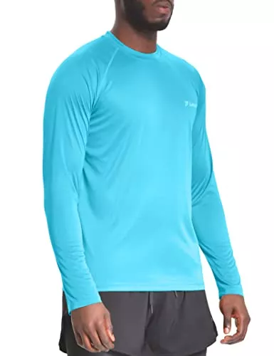 UUE Langarmshirts UUE Langarmshirt Herren UV T-Shirt UPF 50+ Sport Sonnenschutz Für Outdoor Surfen Laufen Angeln Wandern Gym