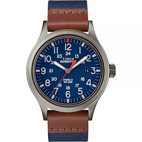 Timex Uhren Timex Unisex- Armbanduhr Expedition Scout Analog Quarz Nylon