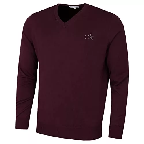 Calvin Klein Pullover & Strickmode Calvin Klein Golf Herren V-Ausschnitt-Tour Sweater
