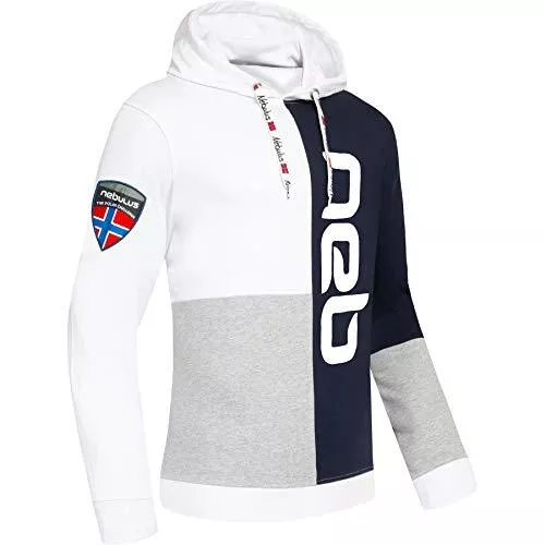 Nebulus Kapuzenpullover Nebulus Herren Hoody NEB, Pullover aus Baumwolle, stylischer Kapuzenpullover mit Kordelzug