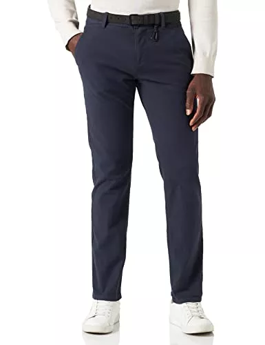 TOM TAILOR Hosen TOM TAILOR Denim Herren Straight Chino Hose mit Gürtel