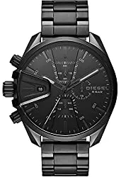 Diesel Uhren Diesel Herren MS9 Chronograph, 47 mm Gehäusegröße, Edelstahluhr