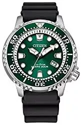 Citizen Uhren CITIZEN Herren Analog Quarz Uhr mit Gummi Armband BN0158-18X