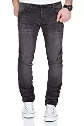 MERISH Jeans MERISH Jeans Herren Destroyed Hose Jeanshose Männer Slim Fit Stretch Denim 2081-1001