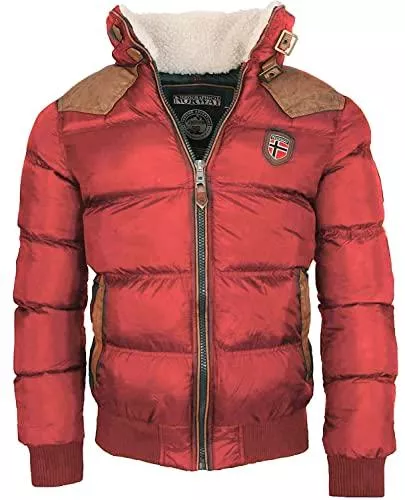 Geographical Norway Jacken Geographical Norway warme Winterjacke Designer Herren Winter Stepp Jacke