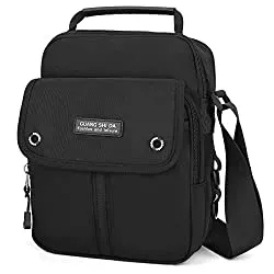 BAIGIO Taschen & Rucksäcke Herren Umhängetasche Klein, Herrentasche Zum Umhängen, Herren Handtaschen, wasserdicht, für Reisen, Sport, Arbeit, Schule