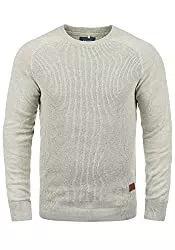 Blend Pullover & Strickmode Blend Gandolf Herren Strickpullover Feinstrick Pullover mit Rundhalsausschnitt