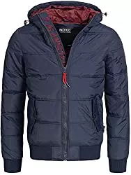 Indicode Jacken Indicode Herren Adrian ZA Steppjacke in Daunenjacken-Optik | Winterjacke Übergangsjacke