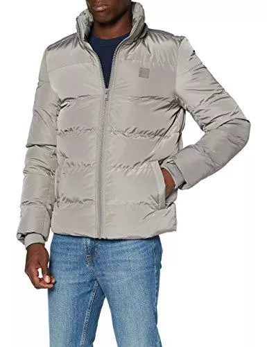 Urban Classics Jacken Urban Classics Herren Jacke Daunenjacke Hooded Puffer Jacket Winterjacke, Steppjacke gefüttert mit abnehmbarer Kapuze in vielen Farben, Größen S - 5XL