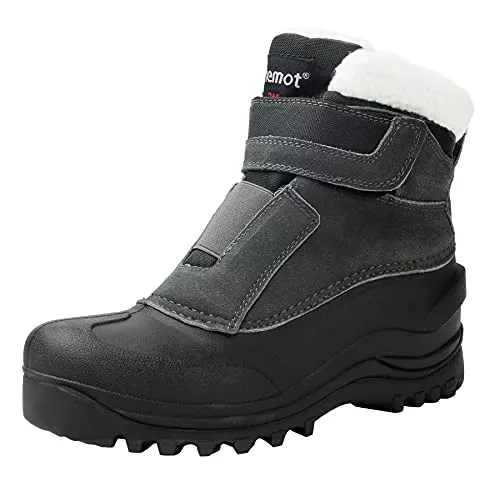 riemot Stiefel riemot Winterschuhe Herren Damen, Winterstiefel Wasserdicht, Gefüttert Wanderschuhe Trekkingschuhe, Warme Schneestiefel Winterboots, 3M Thermostiefel, Rutschfest Outdoor Schuhe