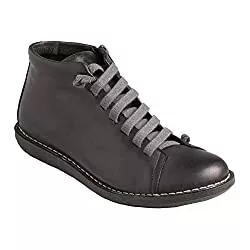 CHACAL Stiefel CHACAL - Herren-Lederstiefel in Schwarz oder Ocker mit elastischer Schnürung und Reißverschluss für leichtes Schuhwerk - Größen EU 40 bis EU 46