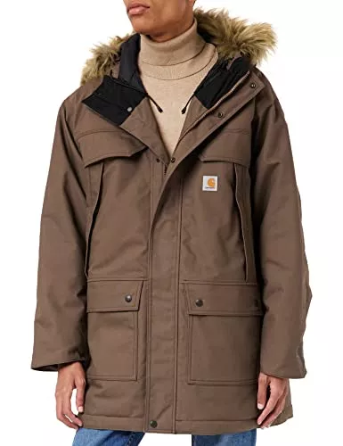 Carhartt Jacken Carhartt Herren Quick Duck Sawtooth Parka Mantel