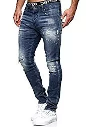 MERISH Jeans MERISH Jeans Herren Slim Fit Jeanshose Stretch Denim Designer Hose 1507