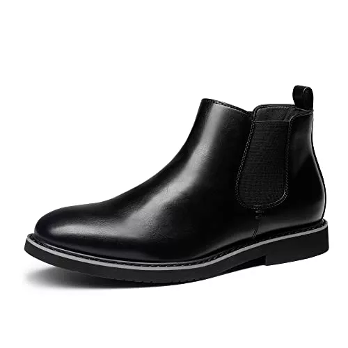Bruno Marc Stiefel Bruno Marc Herren Leder Stiefel Chelsea Boots Lederstiefel Stiefeletten Stiefel