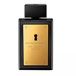 Antonio Banderas Accessoires Antonio Banderas Perfumes – The Golden Secret – Eau de Toilette Spray für Herren, Täglicher und Männlicher Duft mit Minze und Apfellikör – 100 ml