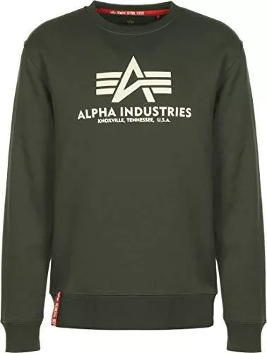ALPHA INDUSTRIES Pullover & Strickmode ALPHA INDUSTRIES Herren Basic Sweater Kapuzenpullover
