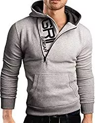 Grin&amp;Bear Kapuzenpullover Grin&amp;Bear Slim fit Halfzip Hoodie Kapuzenpullover GEC401