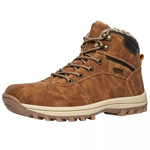 Eagsouni Stiefel Eagsouni Winterschuhe Herren Damen Stiefel Warm Gefütterte Schneestiefel Wasserdicht Winterstiefel Winter Boots Outdoor Wanderschuhe