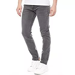 Smith &amp; Solo Jeans Smith &amp; Solo Jeans Herren - Jeanshose Slim Fit, Hosen Stretch Modern Männer Straight Hose Cut Basic Washed