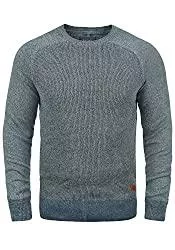 BLEND Pullover & Strickmode Blend BHGandolf Herren Strickpullover Feinstrick Pullover mit Rundhalsausschnitt