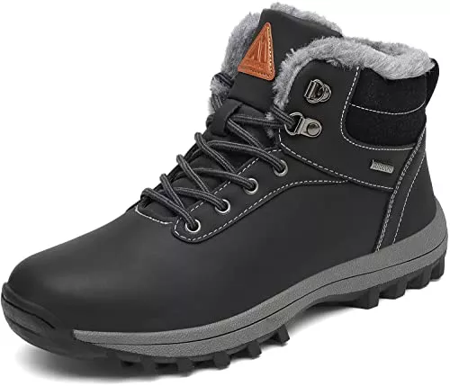 Mishansha Stiefel Mishansha Winterschuhe Herren Damen Wärme Gefüttert Winterstiefel Wasserdicht Trekkingschuhe